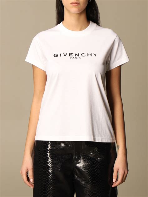 givenchy shirt women free shipping|givenchy t shirt women white.